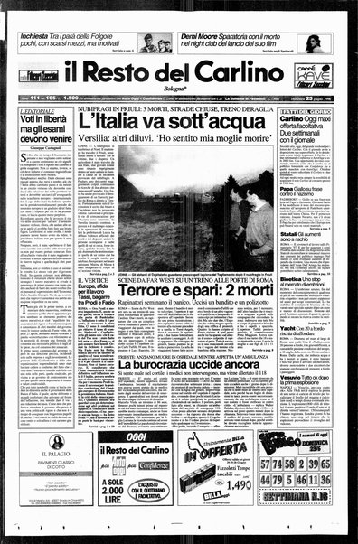 Il Resto del Carlino : giornale dell'Emilia